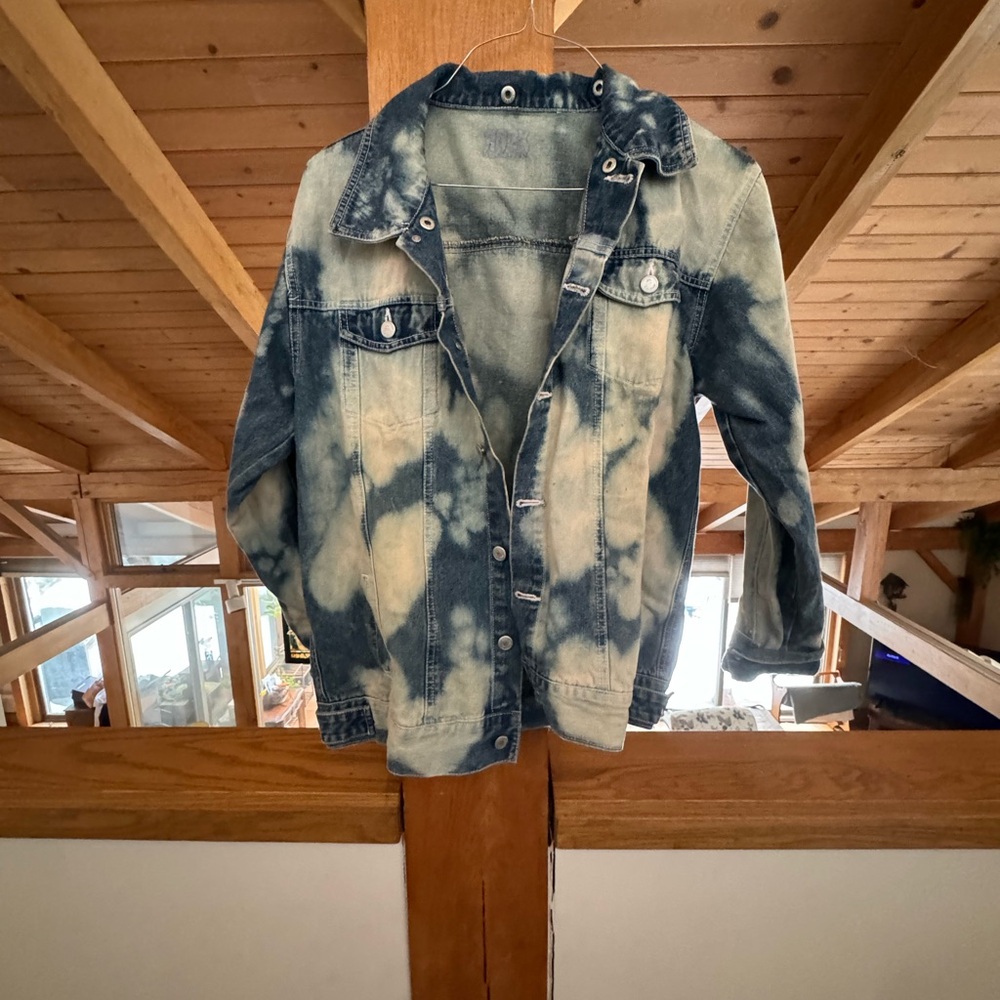 Acid Wash Denim Jacket